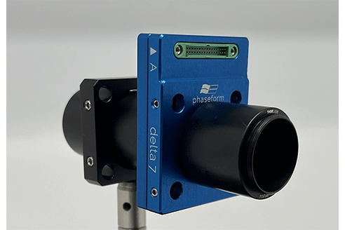 Delta 7 in mounted to a optics tube system.
